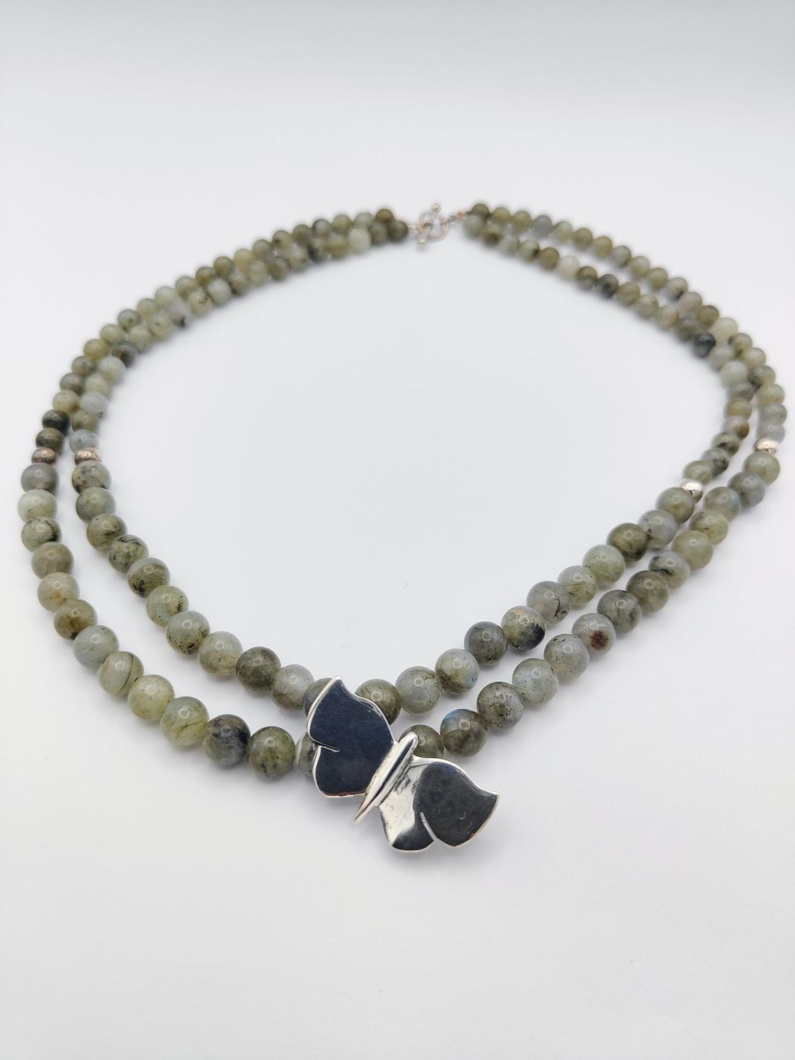 Labradorite Butterfly Choker