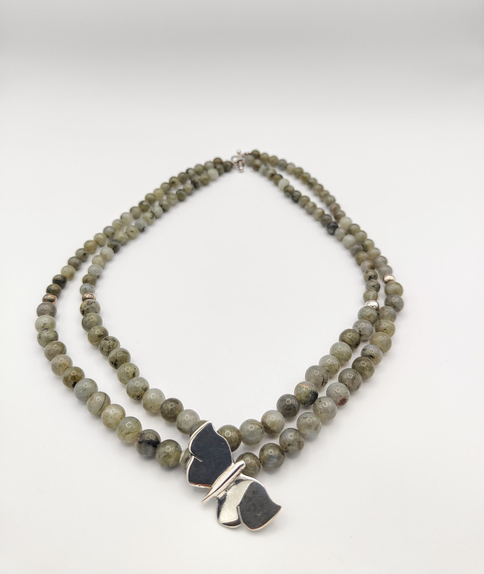 Labradorite Butterfly Choker