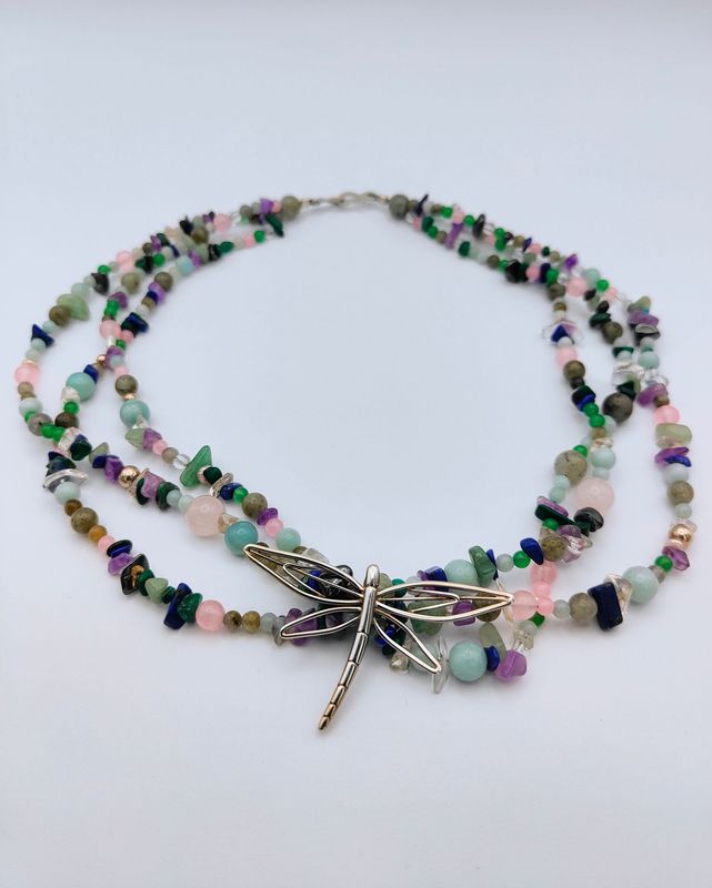 Gem Jamboree & Dragonfly Choker