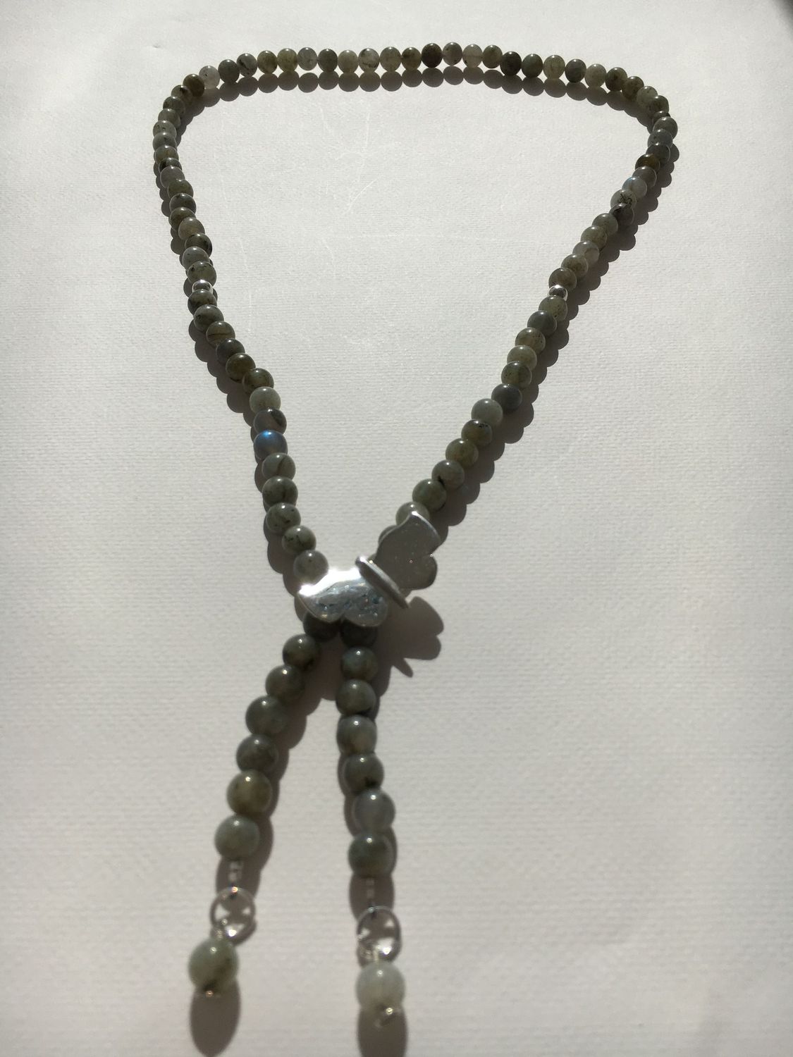 Labradorite & Butterfly Necklace