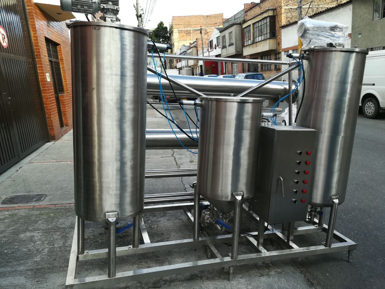 Pasteurizador Tubular - 200 litros