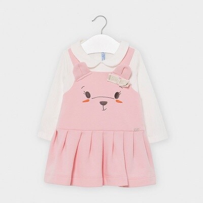 Mayoral infant pink bear dress