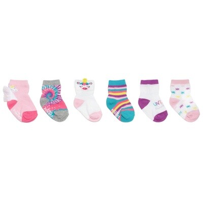 Robeez 6-Pack Baby Socks- Unicorn