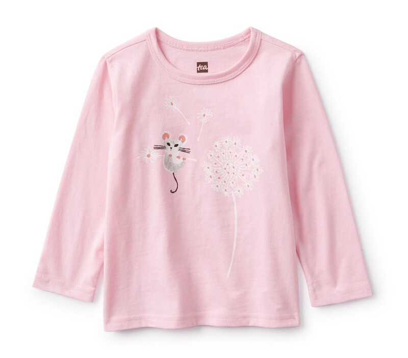 Tea LIttle Mouse Baby Graphic Tee