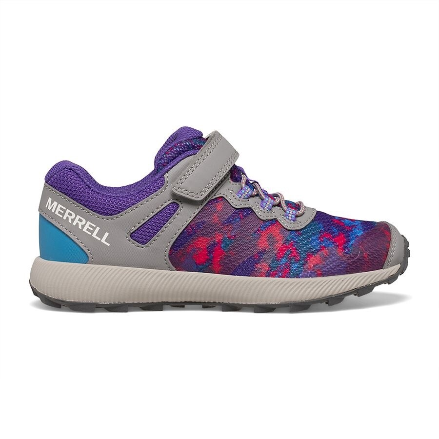Merrell Big Kid&#39;s Nova 2 Trail Shoe- Purple