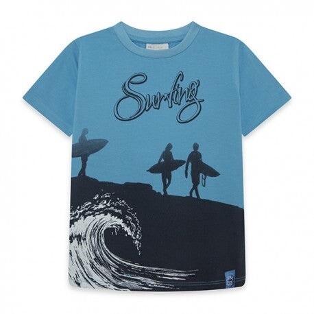 TucTuc Surfing Tee- Blue