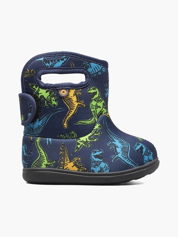 Bogs Baby II Rainboots- Navy Dino
