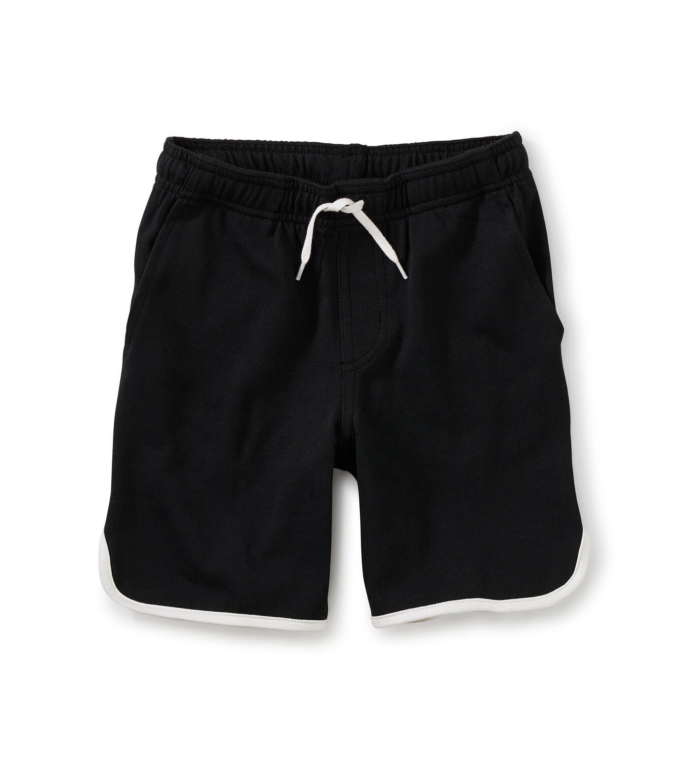 Tea Boys Ringer Short- Jet Black