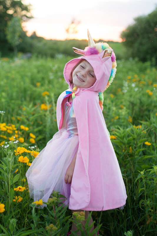 Great Pretenders Unicorn Cape- Pink