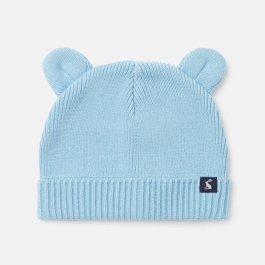 Joules Infant Cub Bear Hat- Light Blue