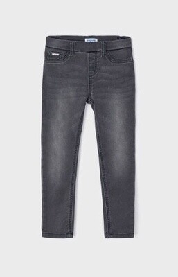 Mayoral Long Jeans Super Skinny Fit Girl- Grey