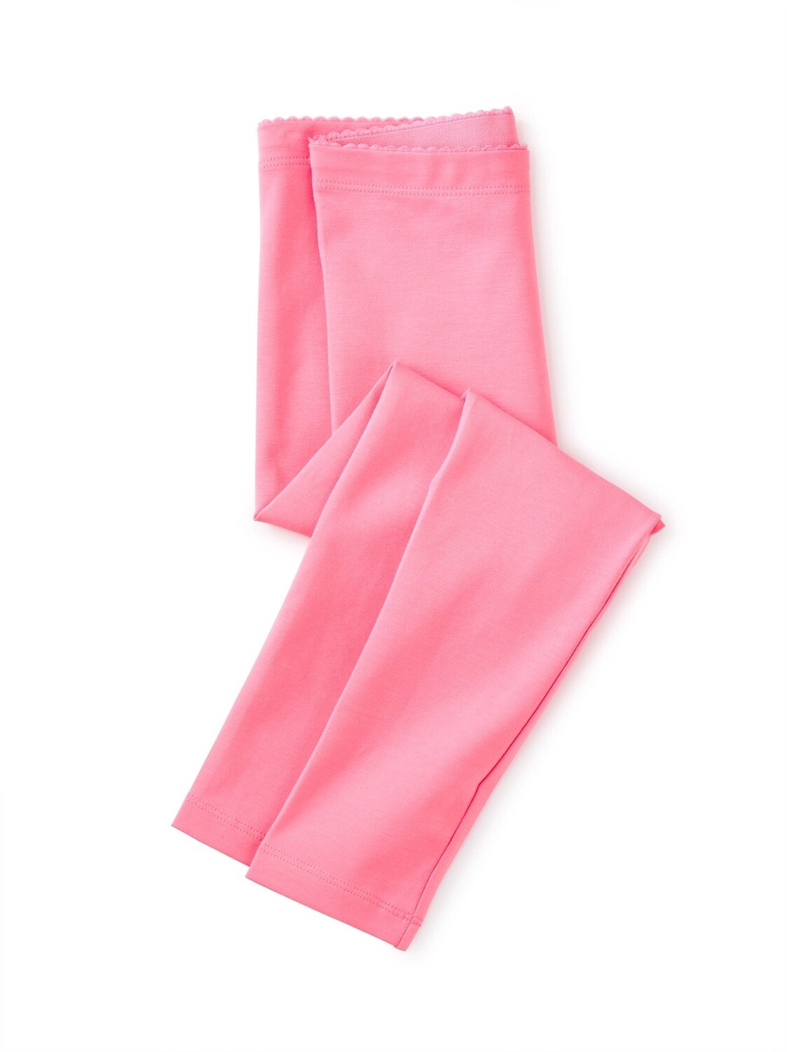 Tea Solid Leggings- Bubble Gum