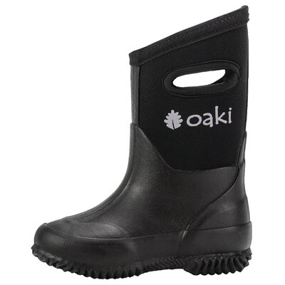 Oakiwear Black Neoprene Rain/Snow Boots