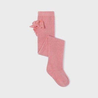 Mayoral Infant flounce Tights- Blush