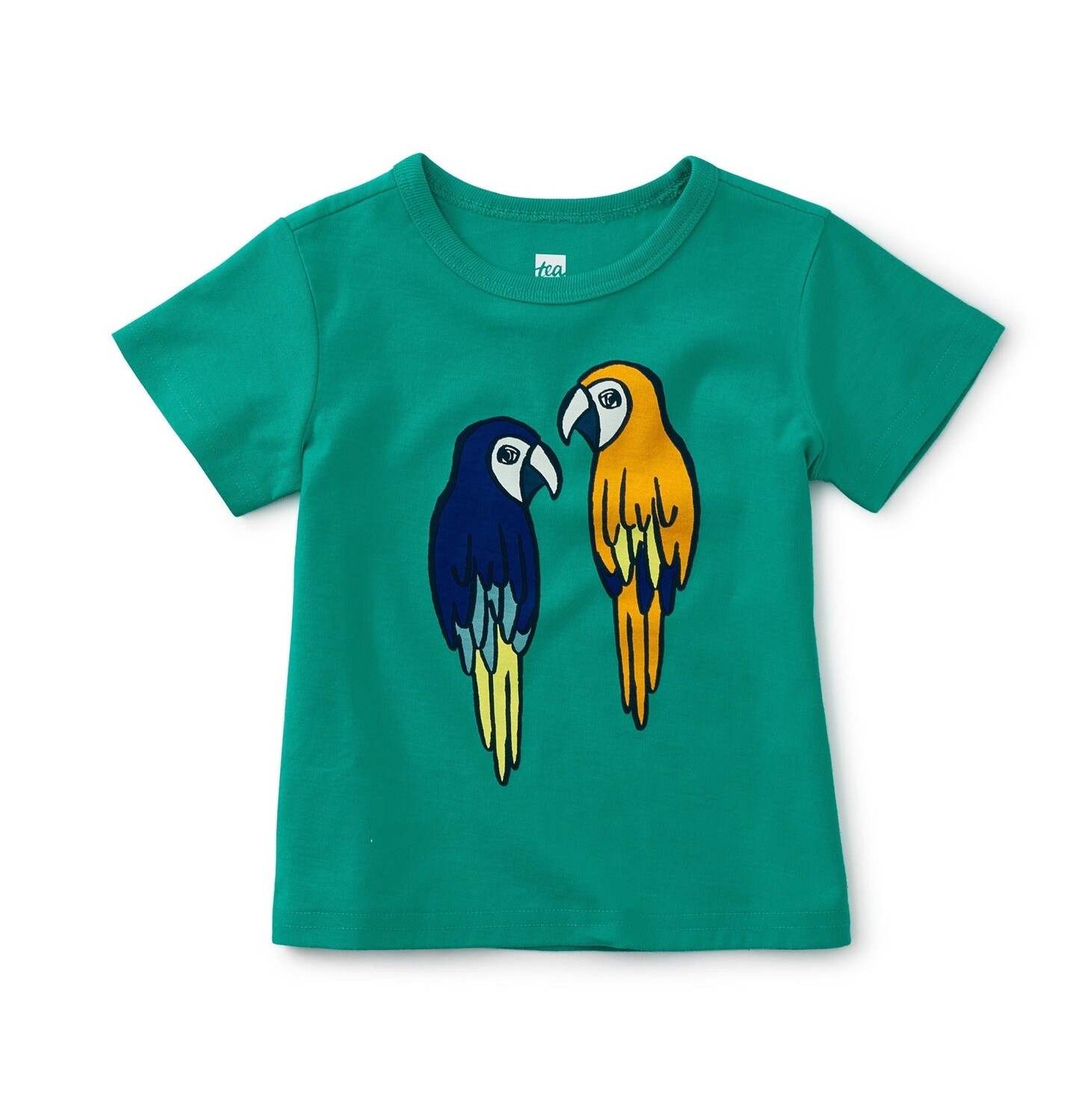 Tea Parrot Pals Baby Graphic Tee, Size: 3-6m