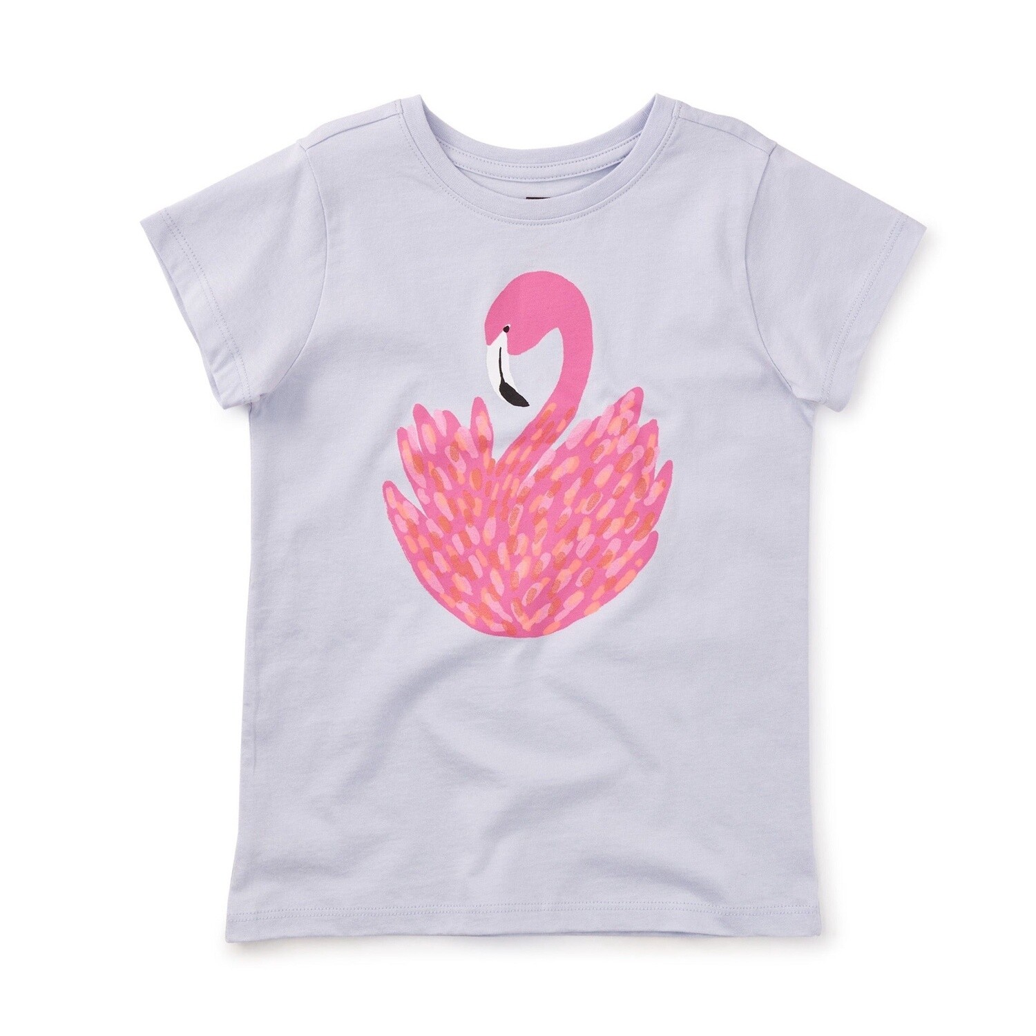 Tea Fabulous Flamingo Tee- Vista Blue