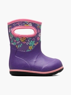 Bogs Classic Baby Rainboots- Purple Floral