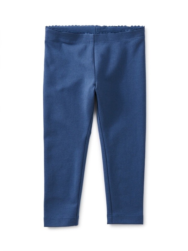 Tea Solid Baby Legging- Cobalt