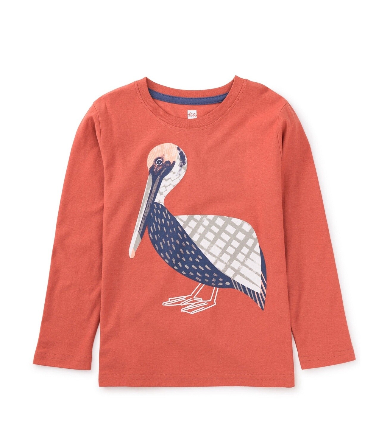 Tea Pelican Graphic Tee Copper