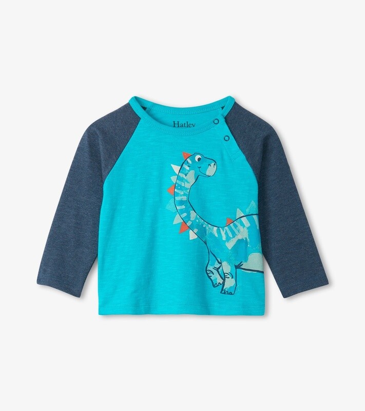 Hatley Baby Friendly Dino- Turqoise