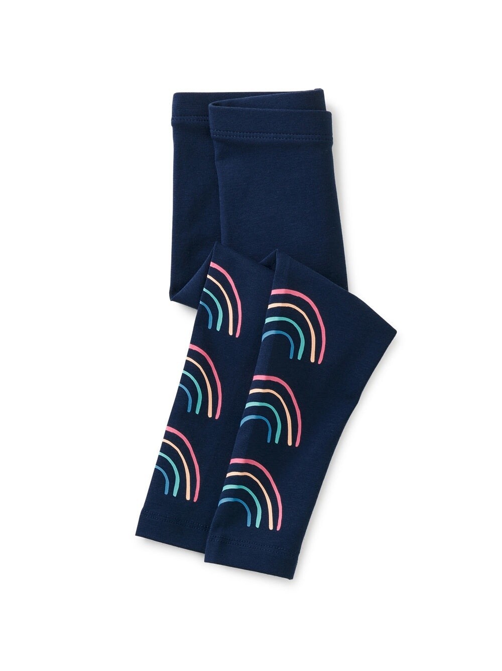 Tea Rainbow Baby Leggings- Whale Blue