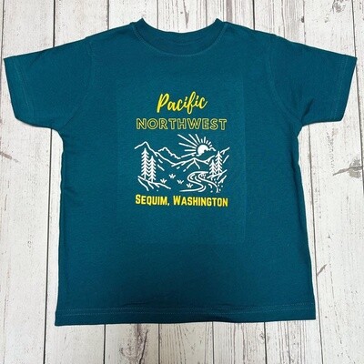 Pacific Northwest Sunset Youth Tee