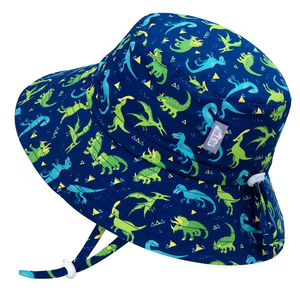 Jan &amp; Jul - Infant Aqua Dry Bucket Hat- Dinoland