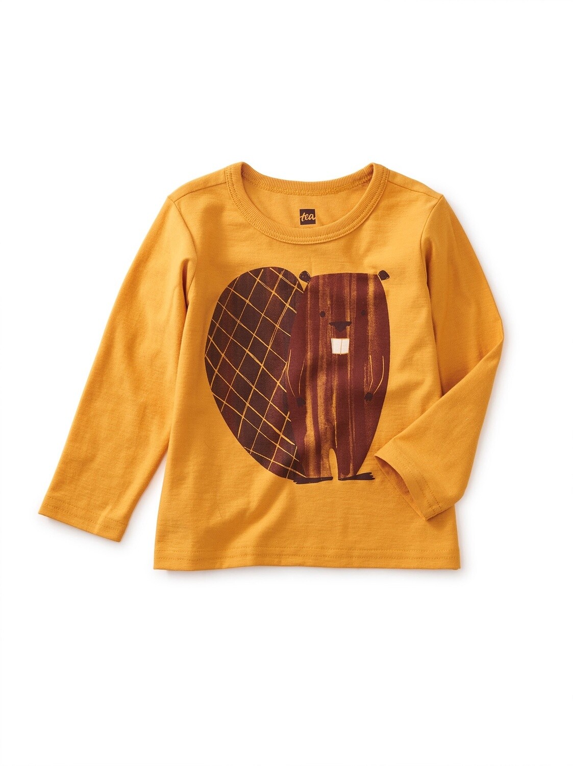 Tea Kleiner Biber Baby Tee- Gold