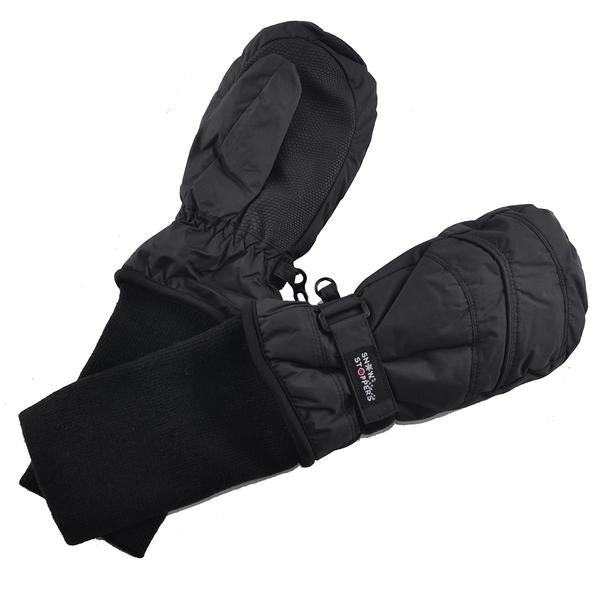 Snowstoppers waterproof mittens- black