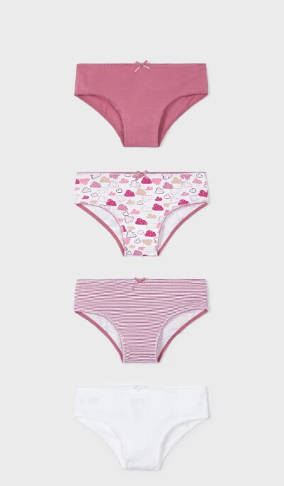 Mayoral 4pk Panties- Orchid