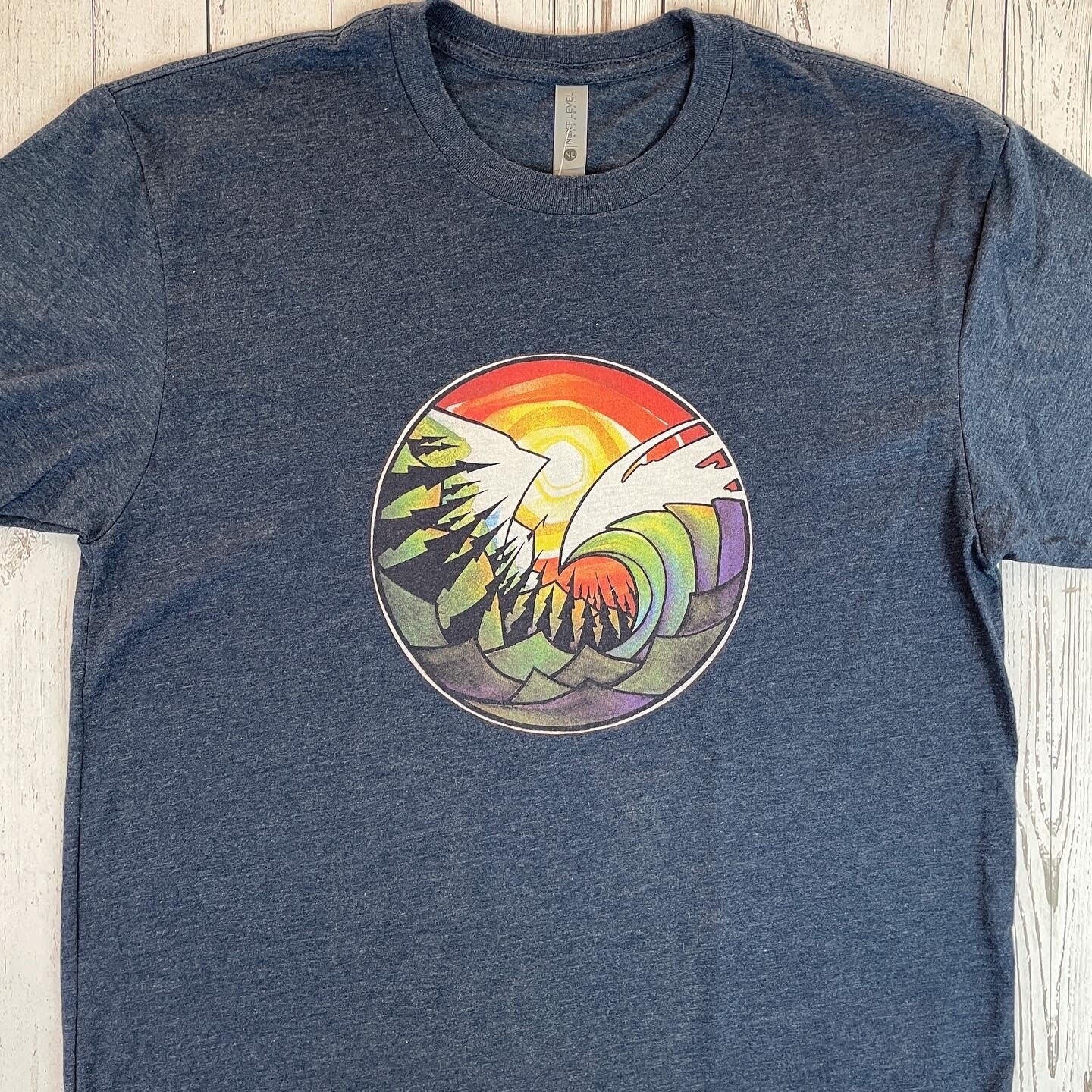 Todd Fischer Art Adult Tee- Vintage Navy