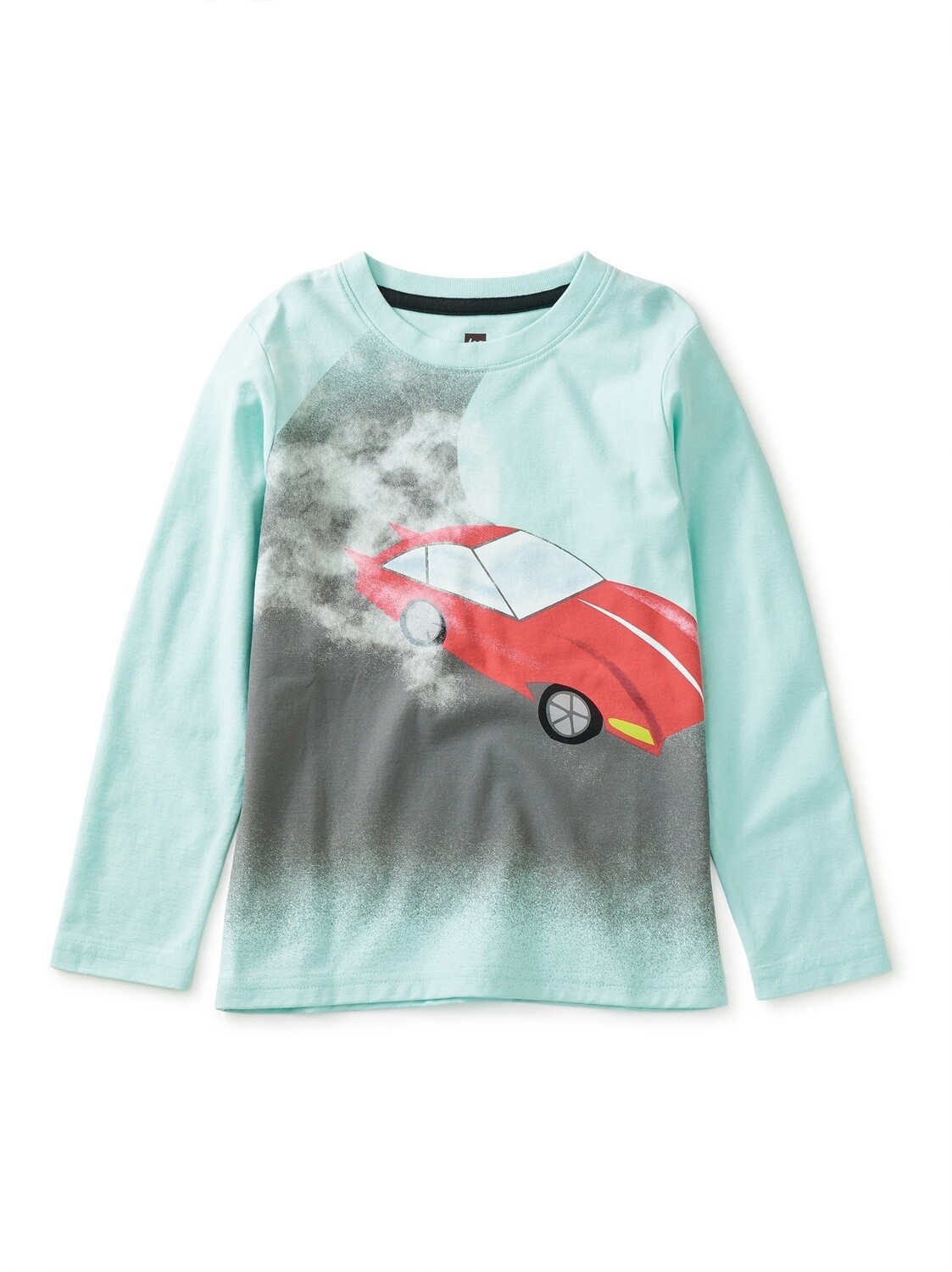 Tea Tokyo Drift Graphic Tee- Beach Glass