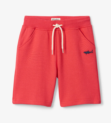 Hatley Nautical Terry Shorts- Red