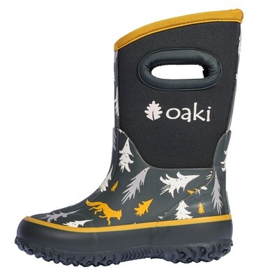Oakiwear Neoprene Rain/Snow Boots- Wildlife Tracker
