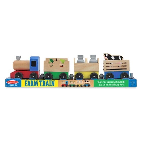Melissa &amp; Doug large farm train
