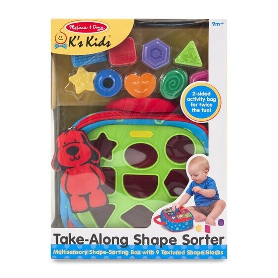 Melissa &amp; Doug take-along shape sorter