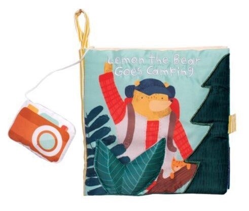 Lemon the Bear Goes Camping book