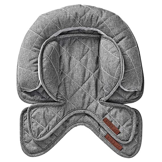 JJ Cole Agility Head Support- Heather Grey