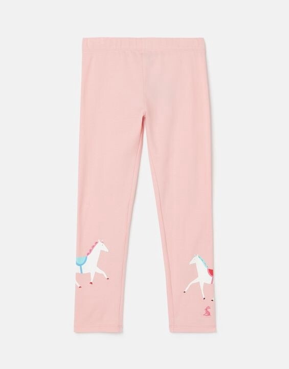 Joules Emilia Luxe Legging- Pink Horses