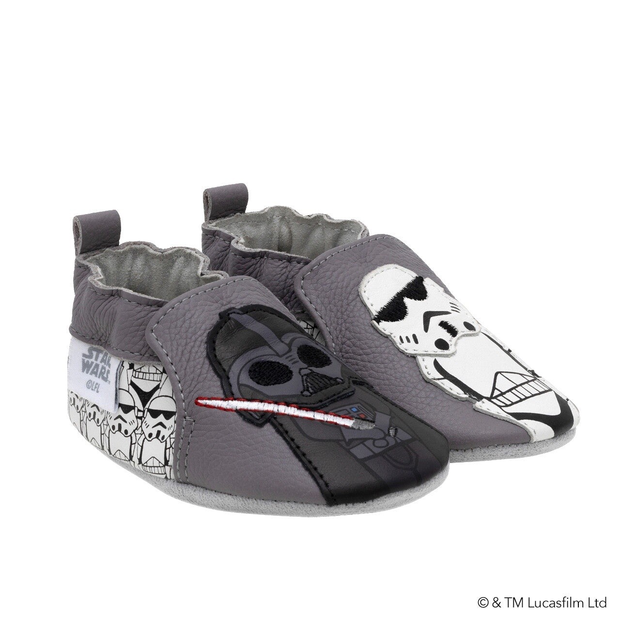 Robeez Star Wars Soft Sole Shoe- Vader Trooper