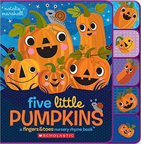 Five Little Pumpkins- Board Book