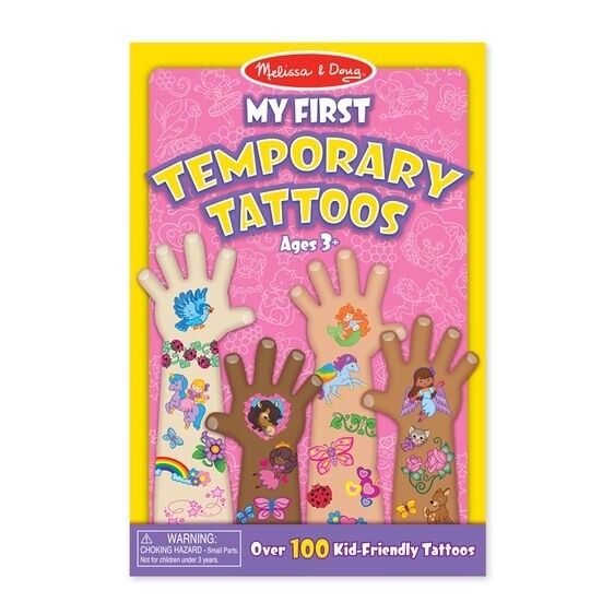 Melissa &amp; Doug temporary tattoos- pink