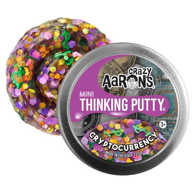 Crazy Aarons 2&quot; Putty Tin- Cryptocurrency