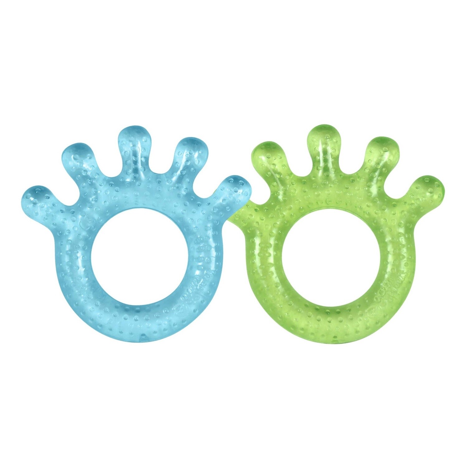 Green Sprouts 2 Pack Cooling Teethers- blue/green