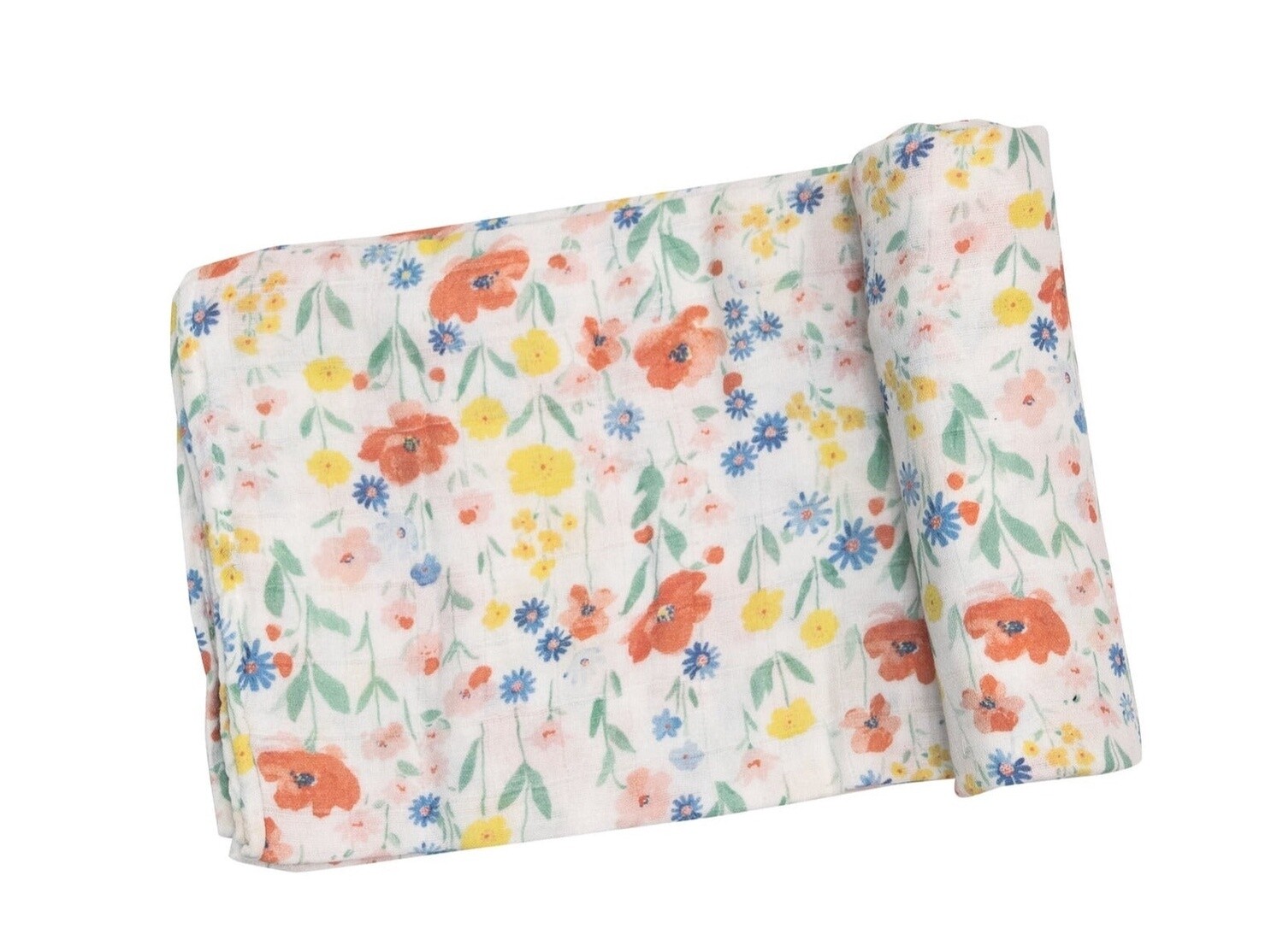 Angel Dear Swaddle Blanket- Poppy