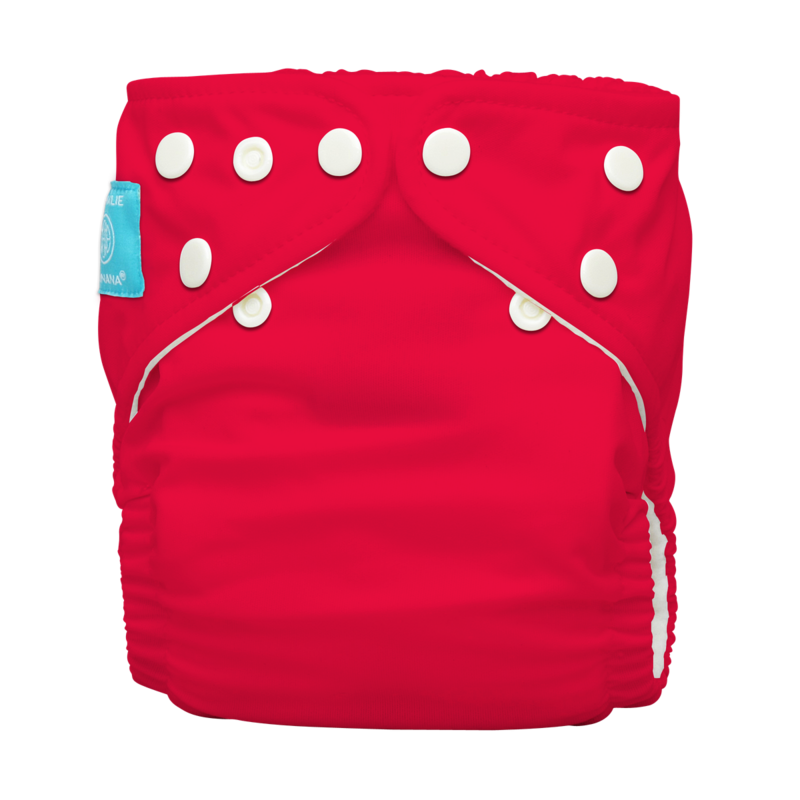 Charlie Banana - Hyrbid AIO Diaper - Red