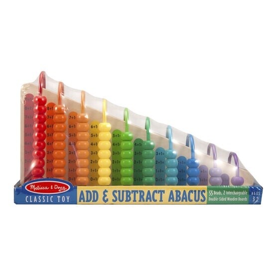 Melissa &amp; Doug add &amp; subtract abacus