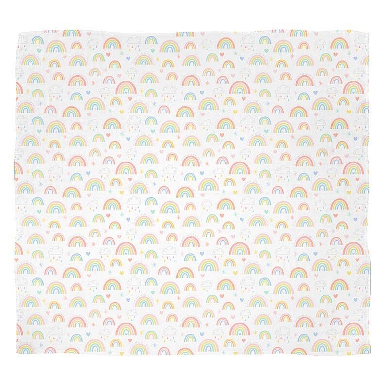 Stephan Baby - Swaddle Blanket Rainbow