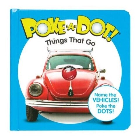 Melissa &amp; Doug little poke-a-dot book: things that go