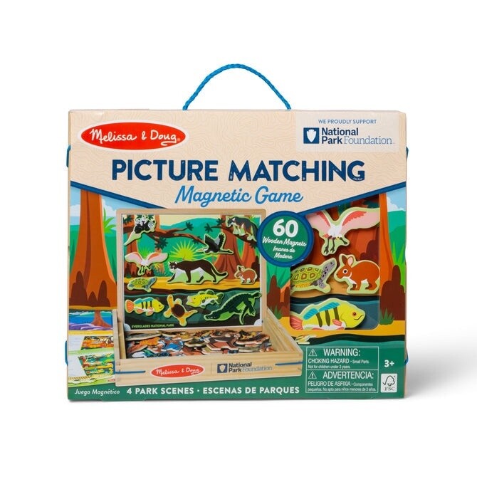 Melissa &amp; Doug National Parks Picture Matching Magnetic Game